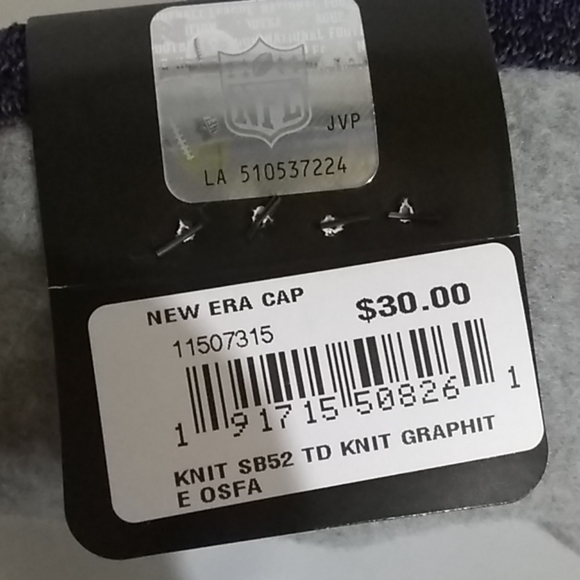 NFL Super Bowl LII New Era Knit Beanie NWT - Picture 4 of 6